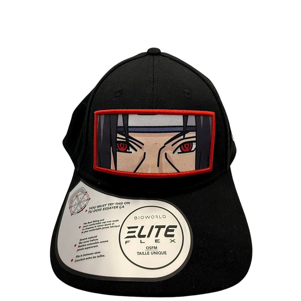 Bioworld Elite Flex Naruto Shippuden Akatsuki Eyes SnapBack Hat Anime